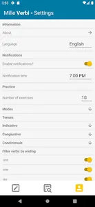 Mille Verbi screenshot 3