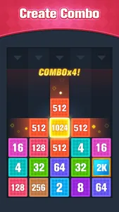 2048 Merge: Number Puzzle Game screenshot 4