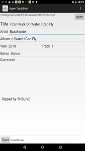 Super Tag Editor screenshot 1