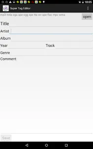 Super Tag Editor screenshot 2