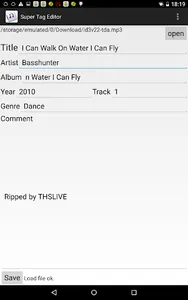 Super Tag Editor screenshot 3