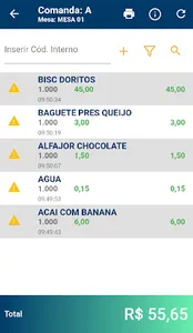 YzFood Garçom screenshot 5