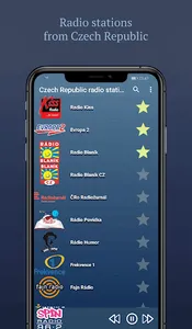 Czech radio stations screenshot 0