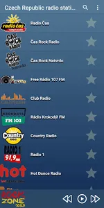 Czech radio stations screenshot 4