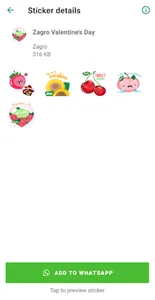 Zagro Stickers screenshot 1
