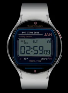 Classic Digital Watch Face screenshot 3