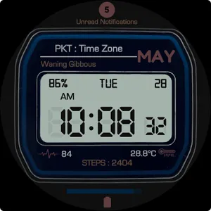 Classic Digital Watch Face screenshot 4