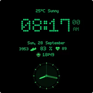 Digital+ Matrix Watch Face screenshot 10