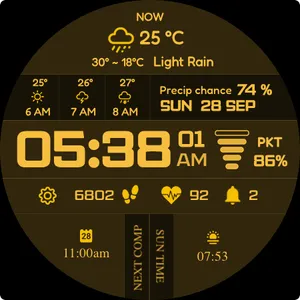 Sci-Fi Max Watch Face screenshot 10