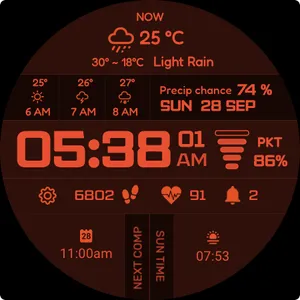 Sci-Fi Max Watch Face screenshot 13