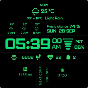 Sci-Fi Max Watch Face screenshot 15