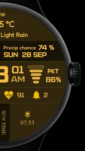Sci-Fi Max Watch Face screenshot 2