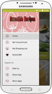 Healthy Smoothie Recipes - Wit screenshot 0