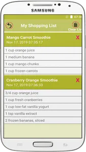 Healthy Smoothie Recipes - Wit screenshot 5