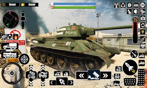 US Army Missile Launcher Game screenshot 1