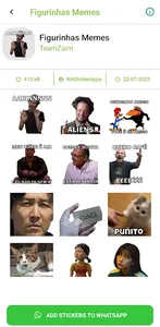 Figurinhas Memes screenshot 3