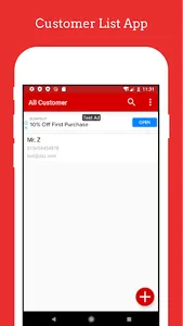 Customer List screenshot 0