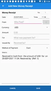 Smart Receipts screenshot 1