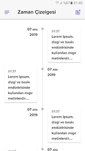 Zaman Çizelgesi | Timeline screenshot 1