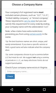 Single-Member LLC (SMLLC) Chec screenshot 2