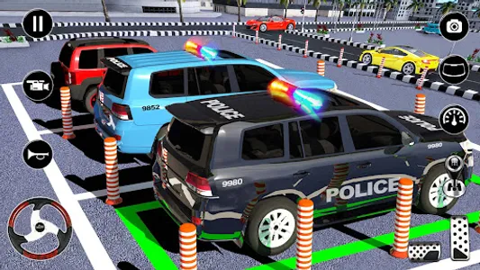 Police Prado Parking Car Games screenshot 11