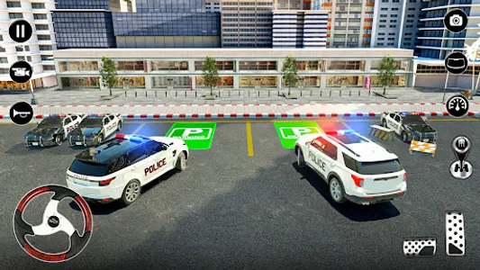 Police Prado Parking Car Games screenshot 15