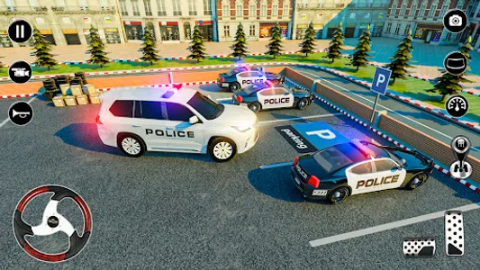 Police Prado Parking Car Games screenshot 7