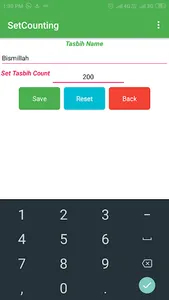 Tasbih - Counter screenshot 1
