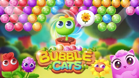 Bubble Cats - Bubble Shooter P screenshot 6