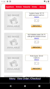 ZanzaBee Food screenshot 2