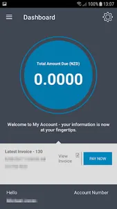 Zappy MyAccount (Demo) screenshot 1