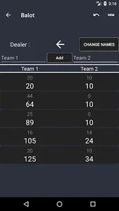 Cards Calculator screenshot 2