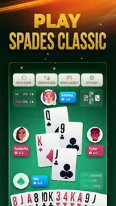 Spades Offline - Card Game screenshot 0