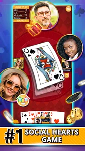 VIP Games: Hearts, Euchre screenshot 1