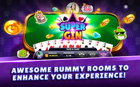 Gin Rummy Super - Card Game screenshot 14