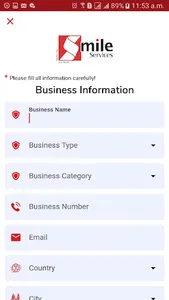 SMILE BUSINESS screenshot 1