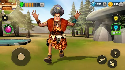 Scary Teacher Stone Age screenshot 1