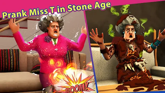 Scary Teacher Stone Age screenshot 12