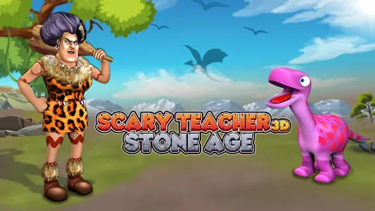 Scary Teacher Stone Age screenshot 5