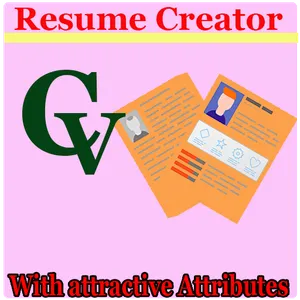 Shortest Resume/CV Maker screenshot 3