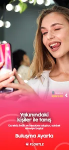 Flörtle - Tanış, Sohbet Et screenshot 0