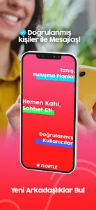 Flörtle - Tanış, Sohbet Et screenshot 3