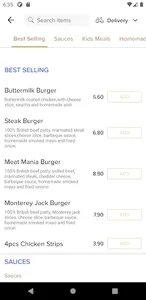 Zaza Burgers screenshot 2