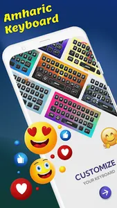 Amharic Keyboard Ethiopia App screenshot 1