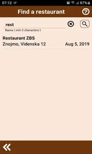 Daily Menu Client screenshot 2