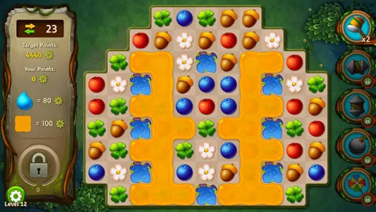 Match 3 Games - Forest Puzzle screenshot 0