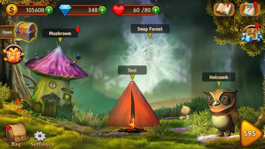 Match 3 Games - Forest Puzzle screenshot 2