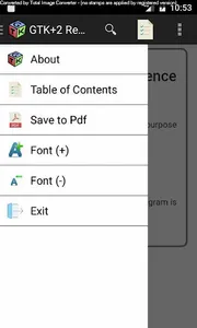 GTK+2 Reference Manual screenshot 6