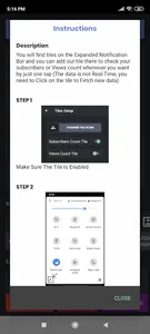 TileStats - Subs Count Tile screenshot 2