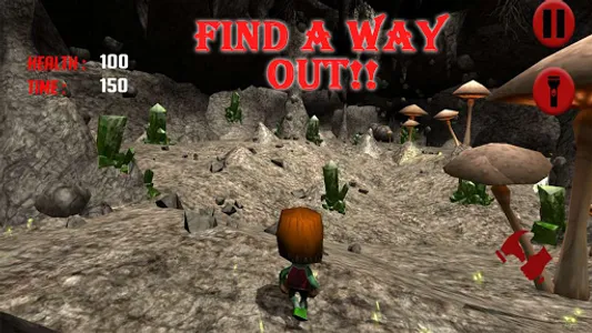 Cave Escape - Boy Escape Zombi screenshot 3